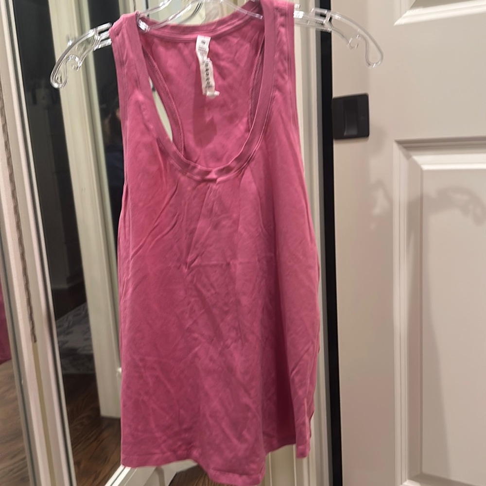 Lululemon pink racerback tank